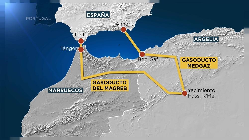 Gas-pipelines-linking-Spain-to-Algiers