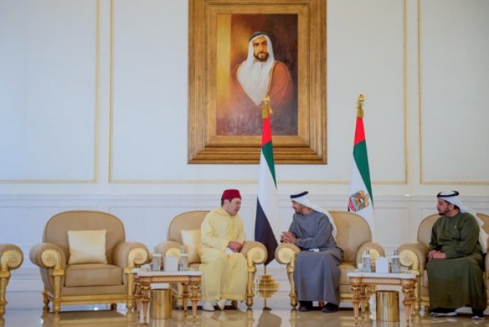 prince Moulay Rachid-Abu Dhabi-UAE president