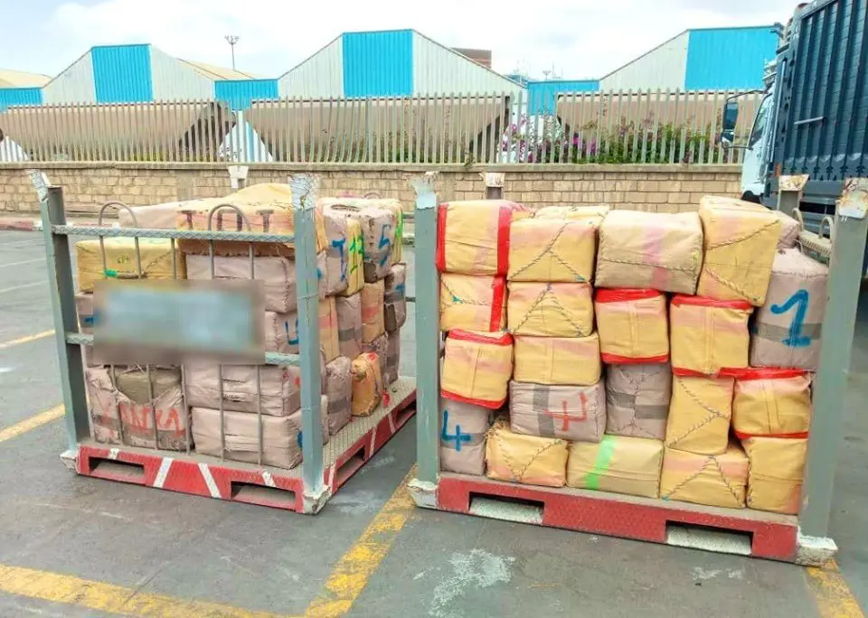 Morocco: Over 3 tons of cannabis seized in Casablanca port