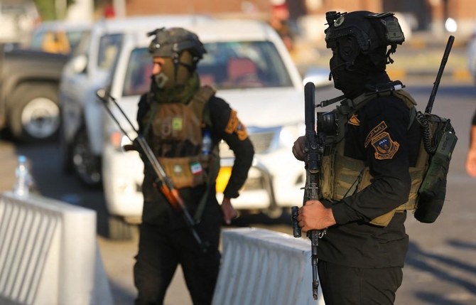 Six Iraqi police forces killed in north of capital Baghdad