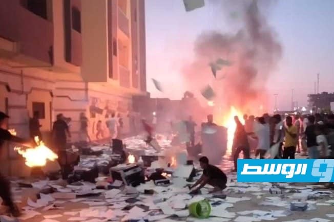 Libyan Parliament speaker accuses PC Head of connivance with protest attack on Parliament house