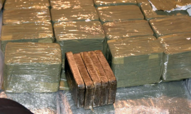 Drug trafficking operation foiled in Casablanca, over 3 Tons of Chira seized