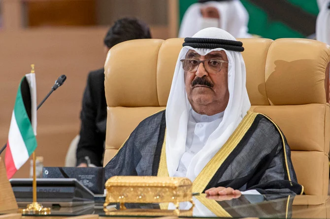 Kuwait ruler dissolves parliament as PM presents new Cabinet team