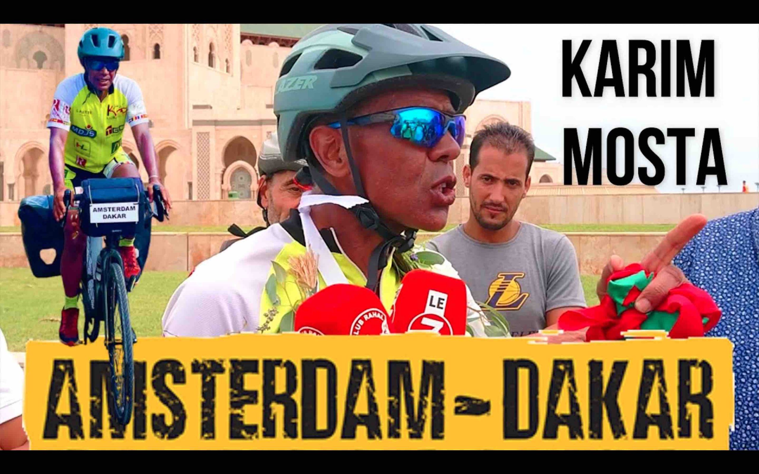 Amsterdam to Dakar Bike Ride: Epic Journey of 68-Year Old Moroccan