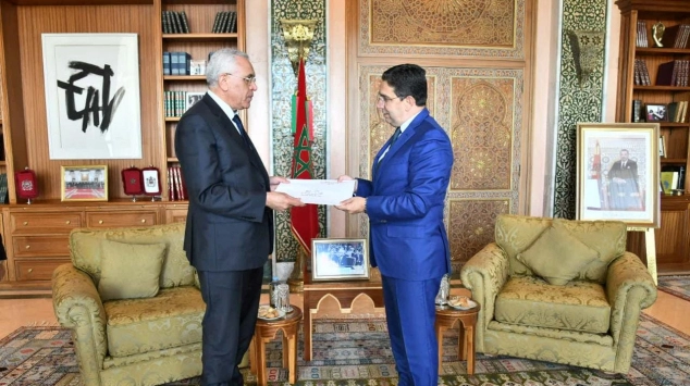 Moroccan FM receives Algerian envoy bearing letter of invitation to King Mohammed VI to attend Arab Summit