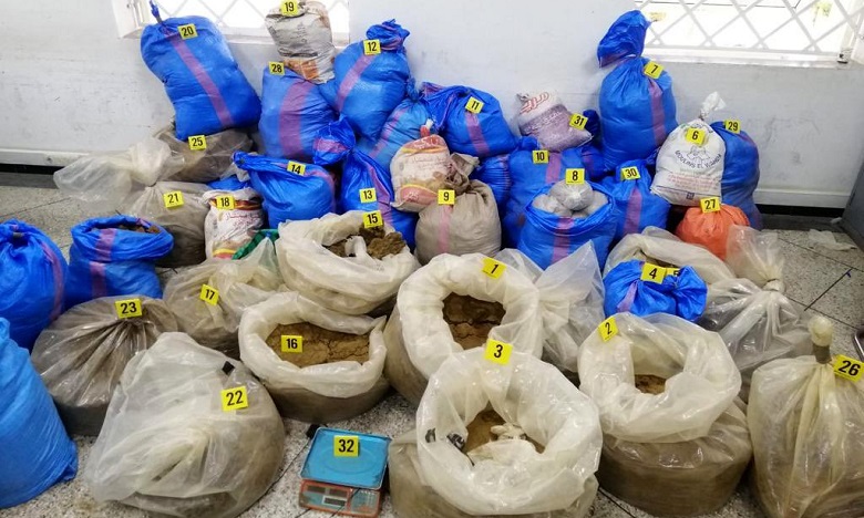 Drug trafficking: Over one ton of Cannabis seized in Northern Morocco; three suspects arrested