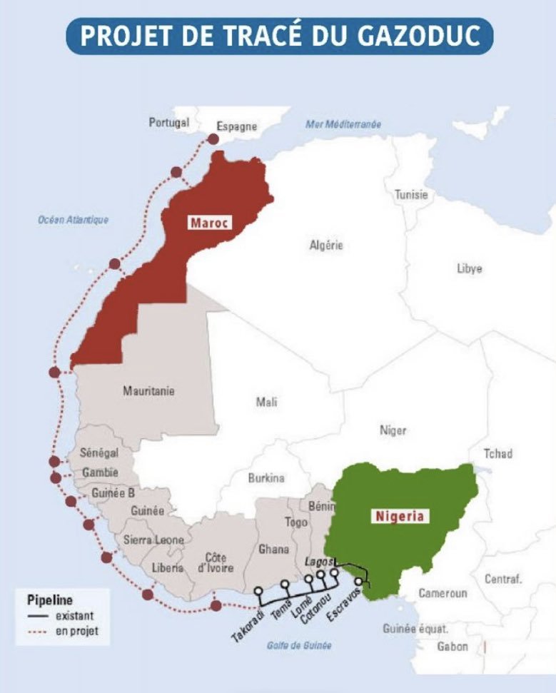 Nigeria-Morocco Gas Pipeline to open new energy-supply route for West Africa, Europe (Bloomberg)