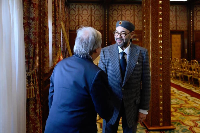 King of Morocco receives SG of UN António Guterres