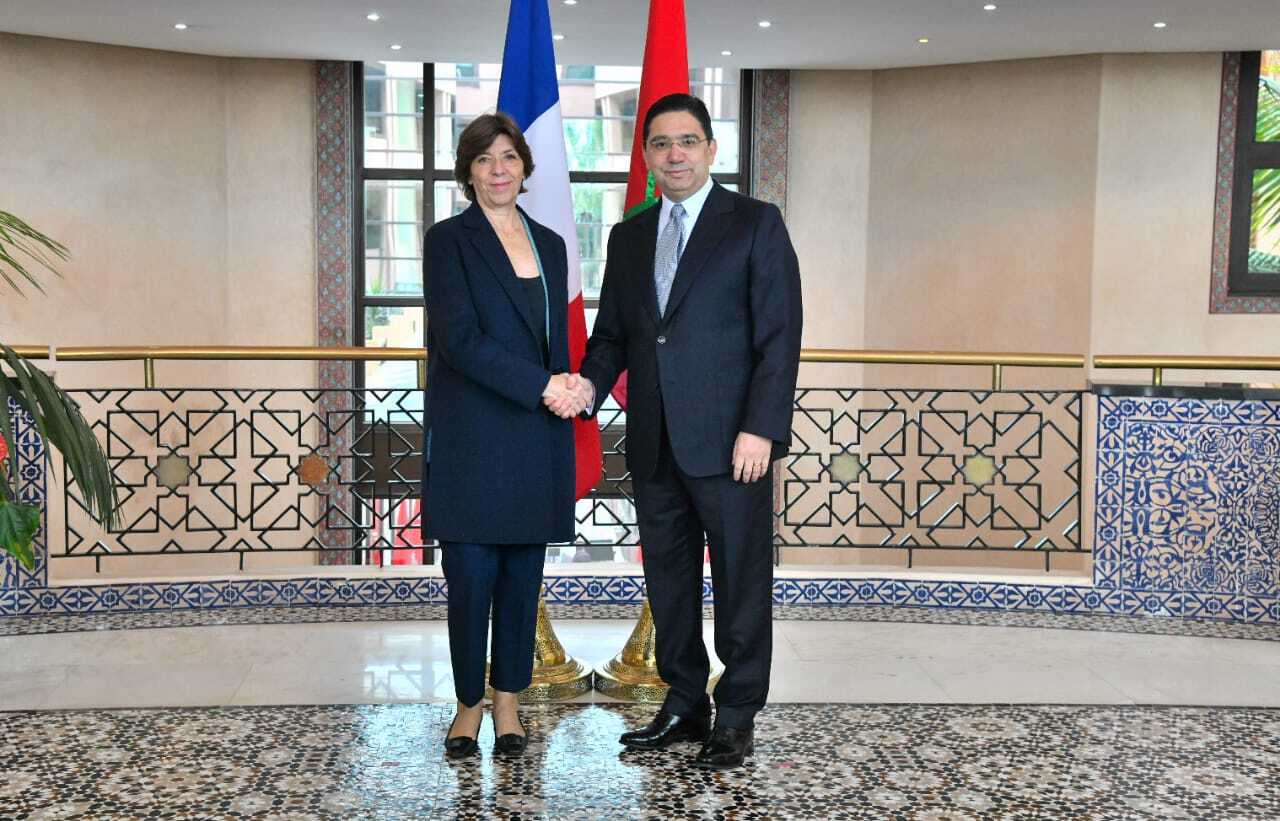 France FM in Rabat Ahead of Macron’s Visit to Morocco