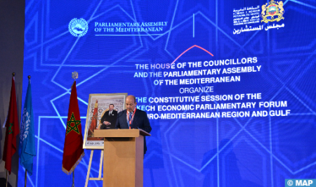 First Economic Parliamentary Forum for Euro-Mediterranean Region & Gulf held in Marrakech
