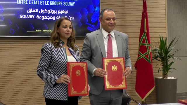 Green Transition: Morocco signs MoU with Belgian Solvay group
