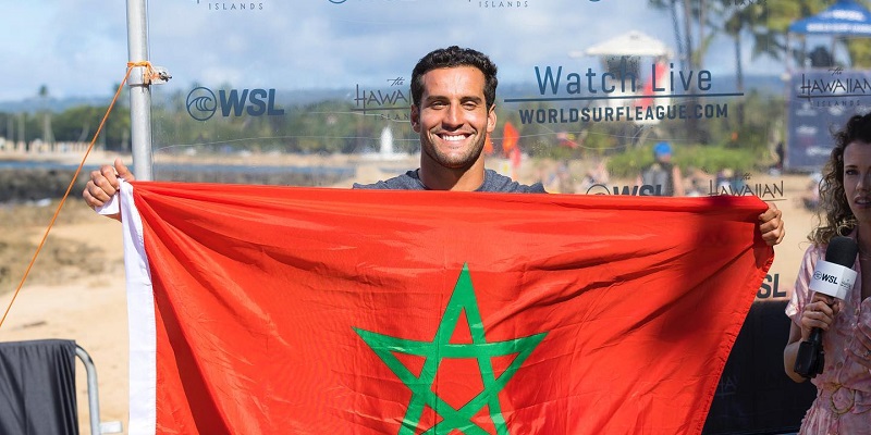 Morocco’s Ramzi Boukhiam qualifies for world surf league championship tour 2023