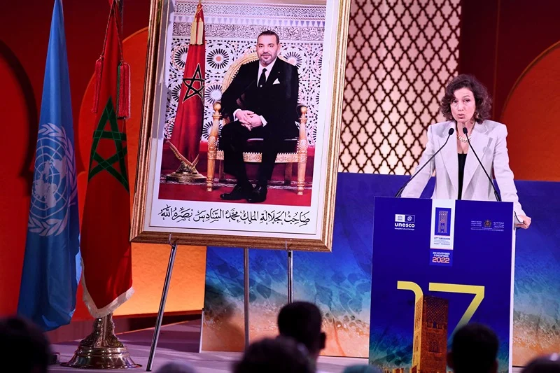 Audrey Azoulay hails Moroccan King’s commitment to enhancing cooperation with UNESCO