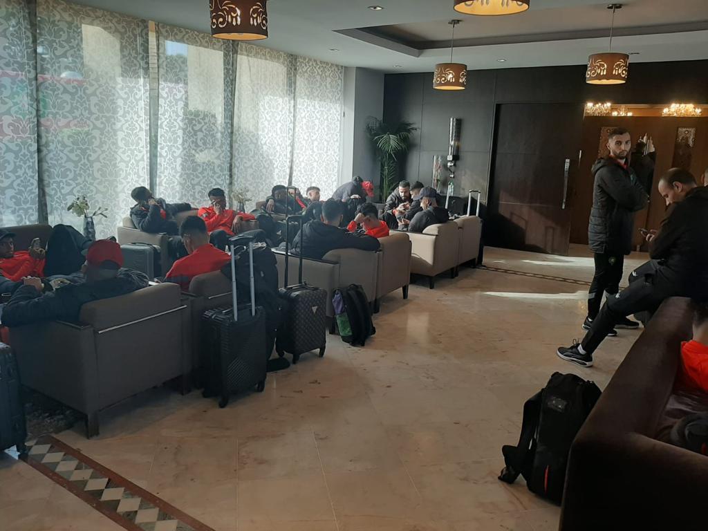 CHAN: U23 Soccer Team at Airport Awaiting Official Authorization to Take Off to Constantine