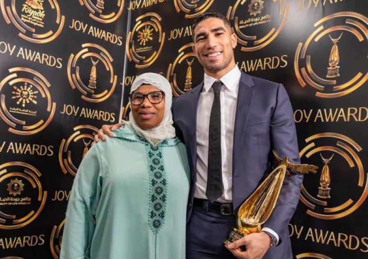 Joy Awards Prize: Morocco’s football star Achraf Hakimi voted “Best Arab Sportsman”