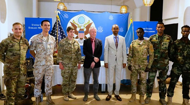 US donates Somalia $9 million worth of weapons, equipment for anti-al-Shabab campaign