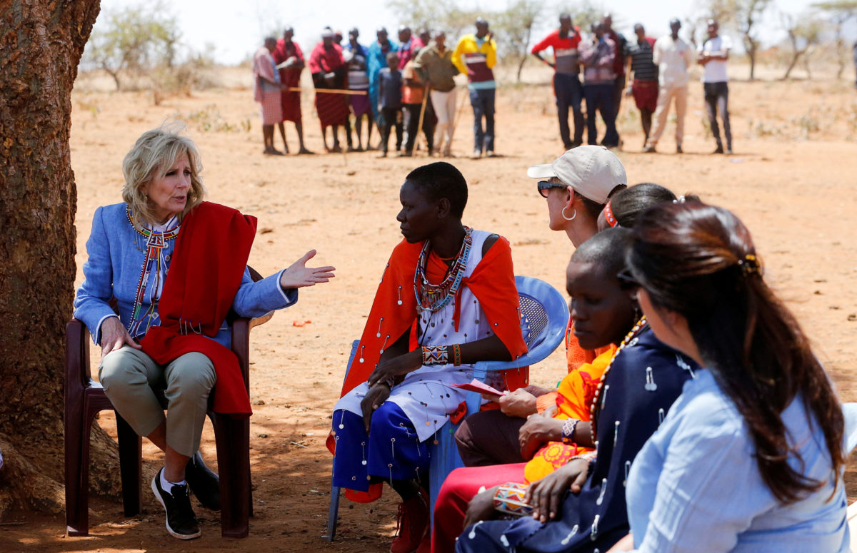 Jill Biden visits Kenya, calls for more aid to deal with record drought in Horn of Africa