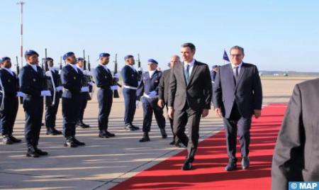 Pedro Sanchez arrives in Rabat to co-chair Morocco-Spain high-level meeting