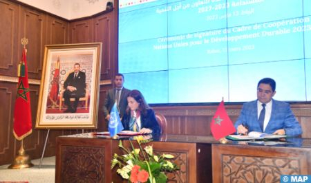 Morocco, UN Sign Sustainable Development Cooperation Framework 2023-2027