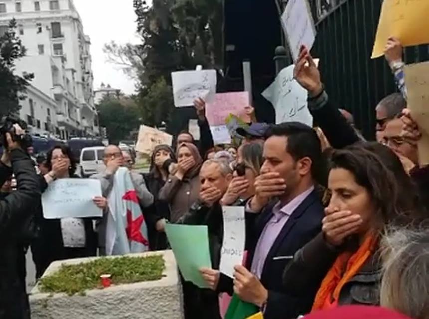 U.S. Embassy tells Algerian regime freedoms of press & expression, top U.S. priorities