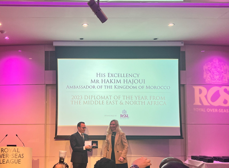 UK Diplomat Magazine: “MENA Diplomat of the Year 2023” award goes to Moroccan ambassadoro
