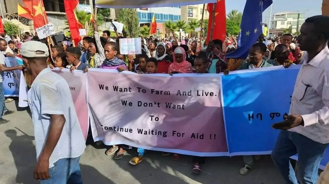 Ethiopia: Tigray protesters demand Eritrean troops’ withdrawal, return of displaced