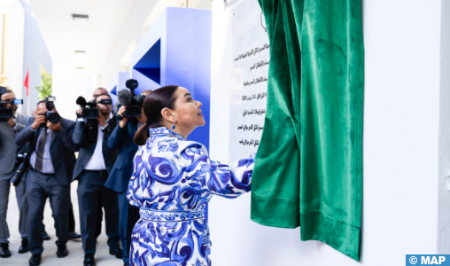 A new education, training center dedicated to hearing-impaired children inaugurated in Tangier
