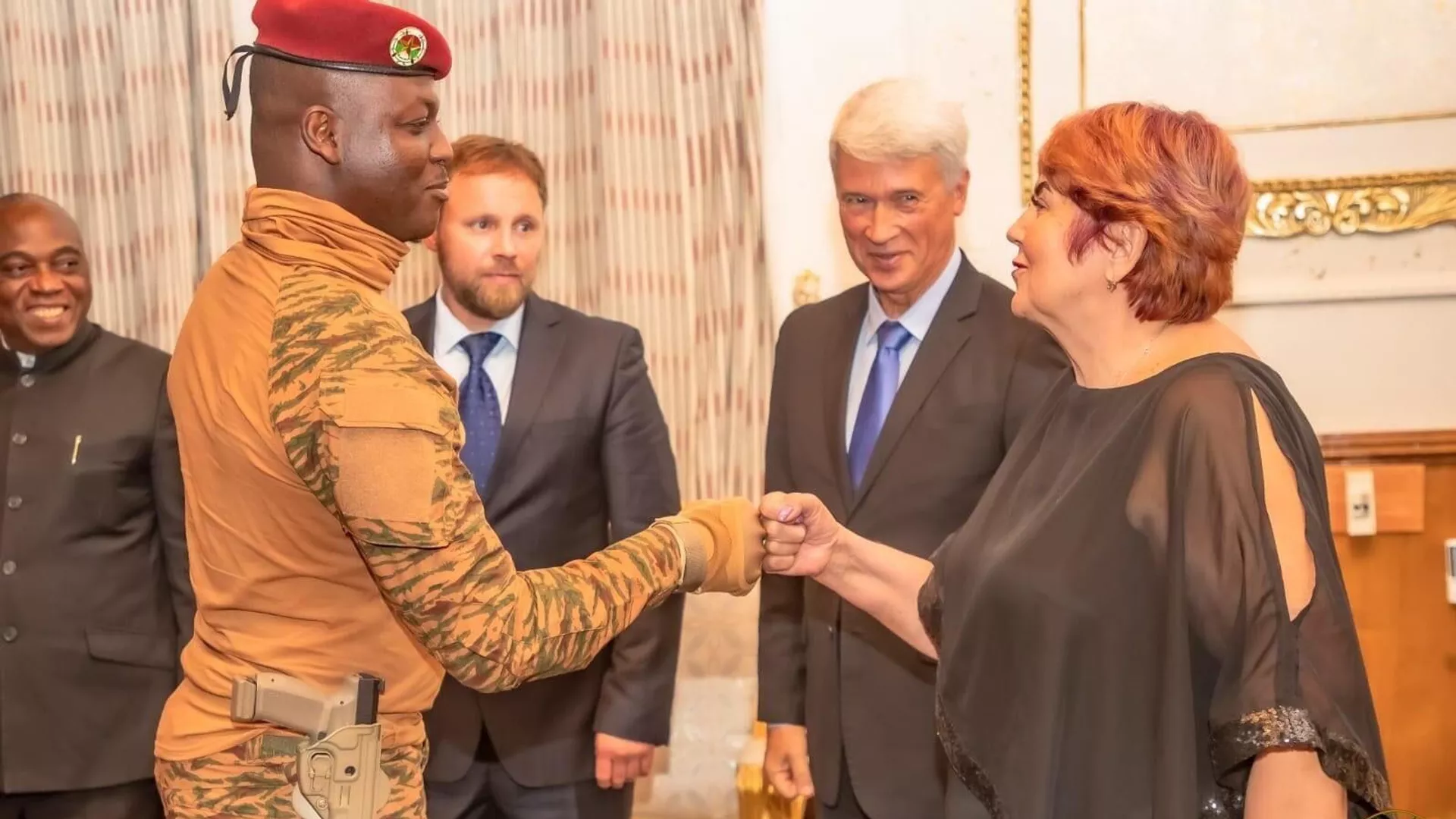 Burkina Faso Restores Constitution Names Coup Leader President 000 Burkina Faso Restores Constitution Names Coup Leader President 000