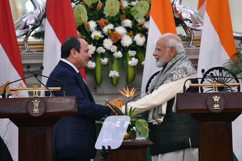 India’s leader N. Modi expected in Cairo Saturday for an official visit