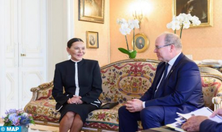 Monaco: Morocco’s Princess Lalla Hasnaa Meets Prince Albert II & Visits Oceanographic Museum