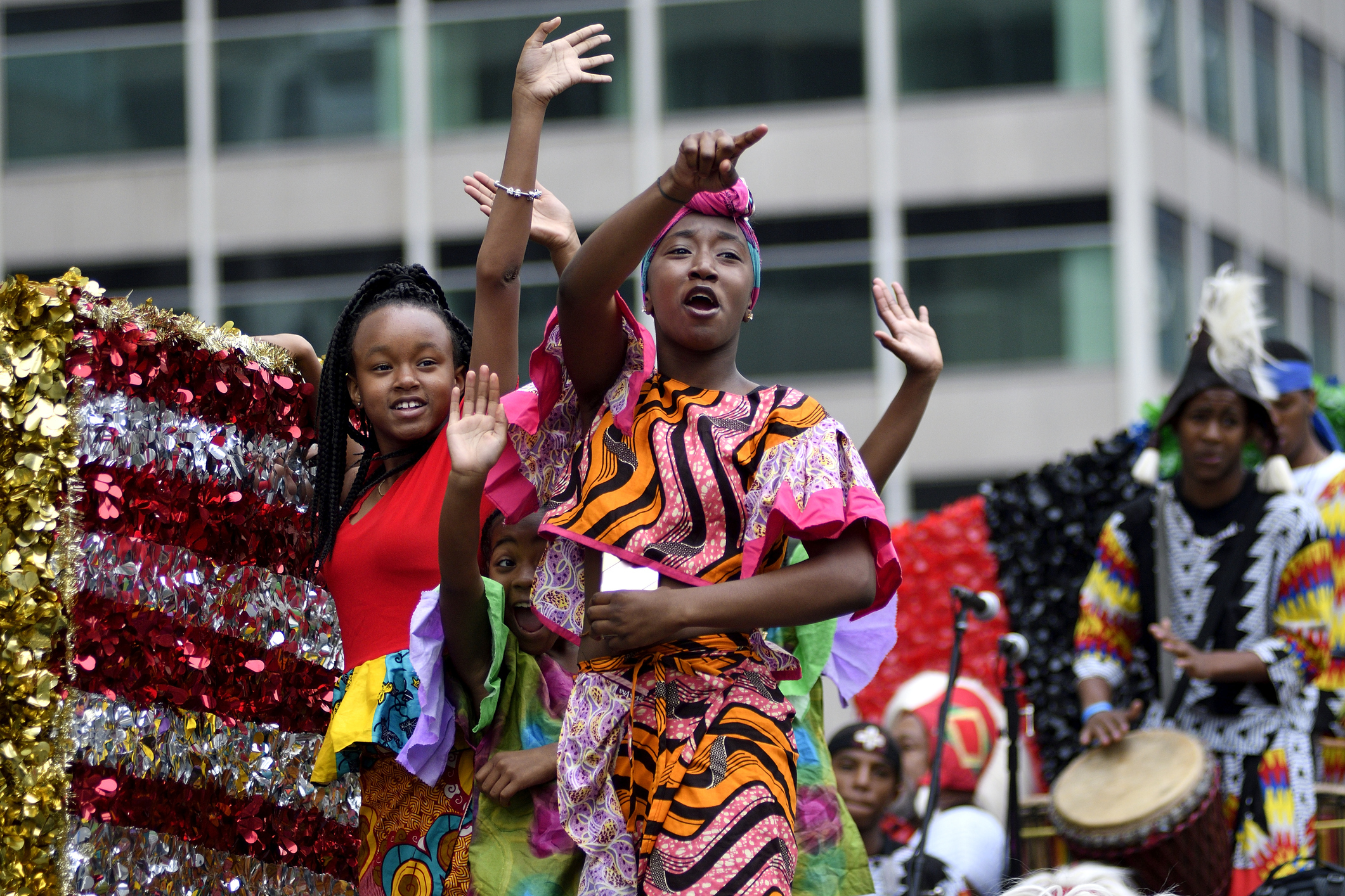 African immigrants celebrate their blended heritage on US Independence Day