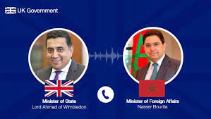 Morocco, UK discuss Israel-Palestinian conflict, situation in Niger and Libya
