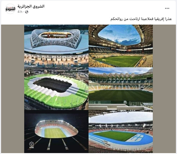 Algerian regime mouthpiece unveils racist face after failed African Cup of Nations Bid