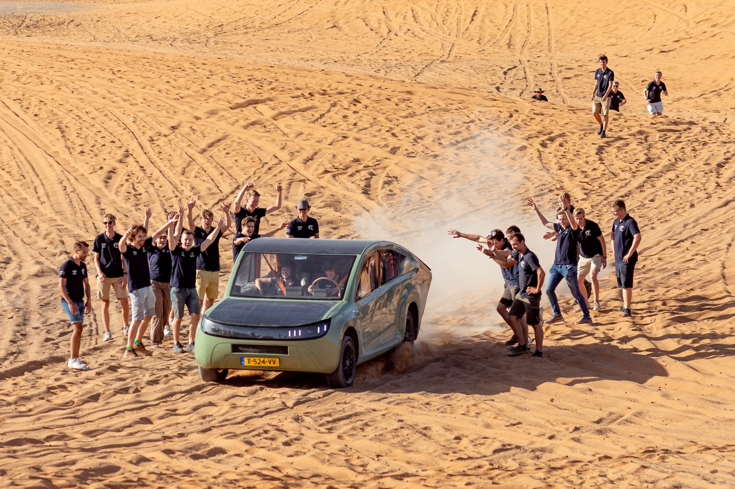 The world’s 1st off-road solar-powered car tested in Morocco