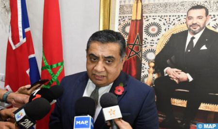 Morocco, UK believe two-state solution, a necessity to promote security in Middle East (British Minister of State)