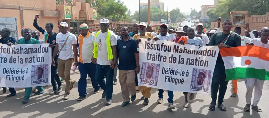 Niger: Protestors call for arrest of former President Issoufou Mahamadou for treason