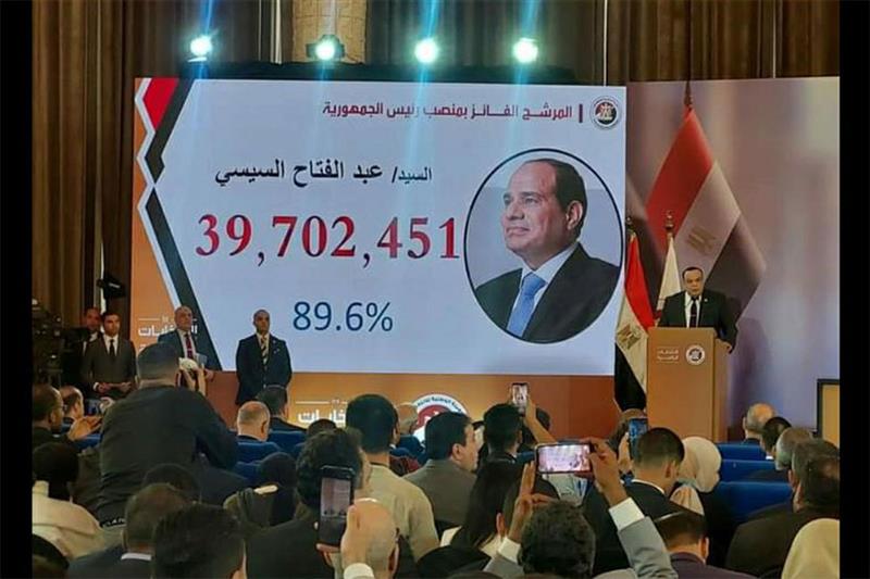 Al Sisi wins third term in office with landslide victory
