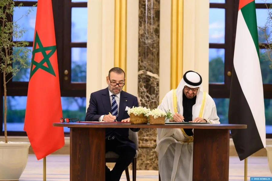 King Mohammed VI, UAE President sign declaration for innovative, renewed partnership