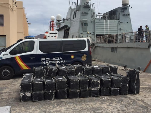 Spain: Seizure of 1,500 kilograms of cocaine in a joint operation with Morocco