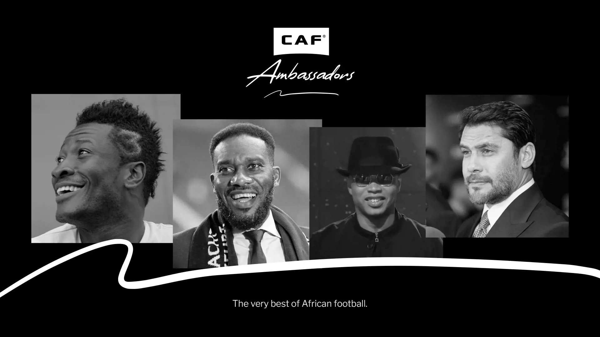 CAF appoints four African legends ambassadors to promote African football