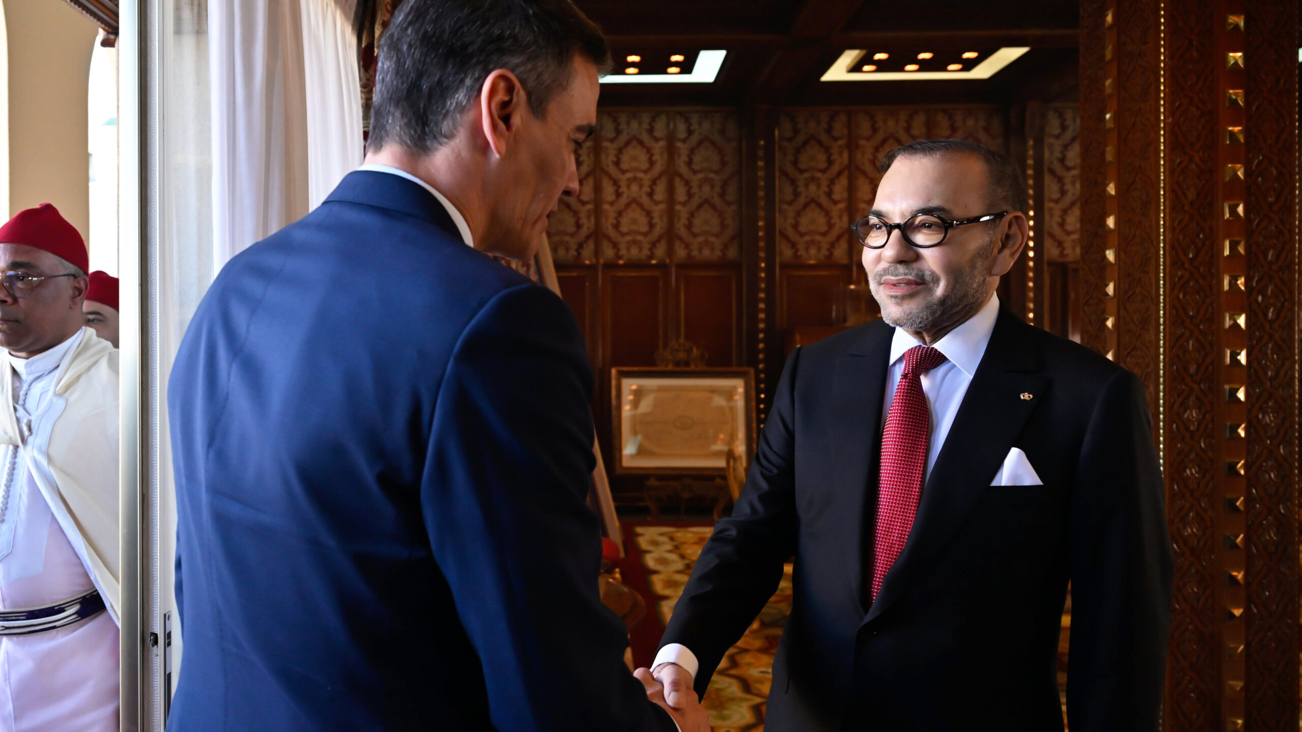 King Mohammed VI receives Spanish PM Pedro Sánchez