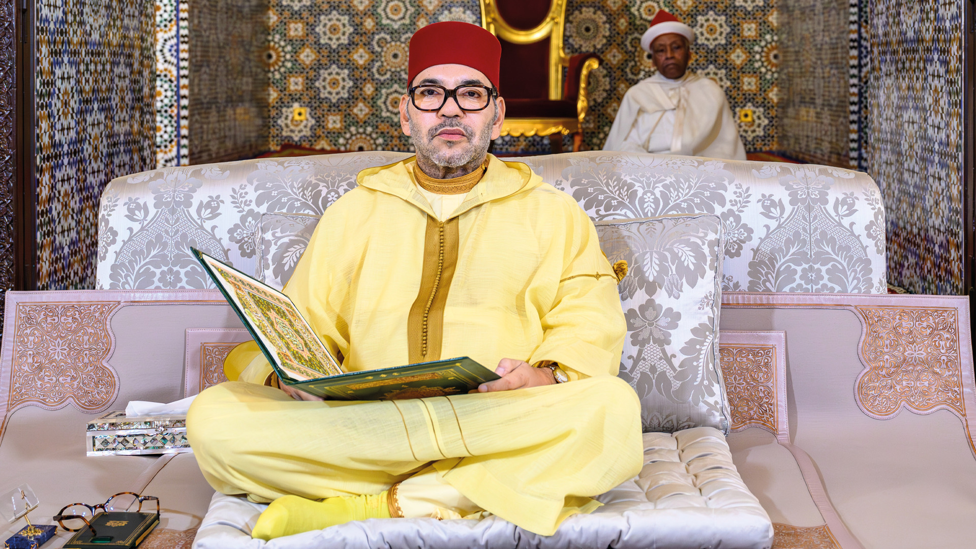 Morocco’s King, Commander of the Faithful, chairs first religious lecture of Ramadan 1445 AH