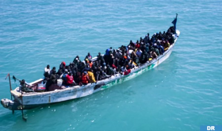 Morocco’s Royal Navy rescues 165 Sub-Saharan would-be migrants off Dakhla