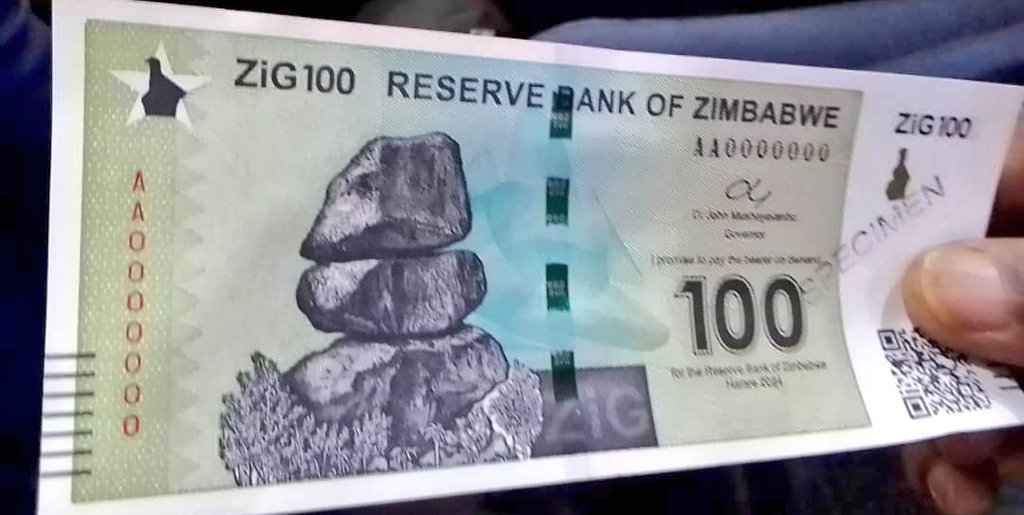 Inflation-hit Zimbabwe launches new gold-backed currency
