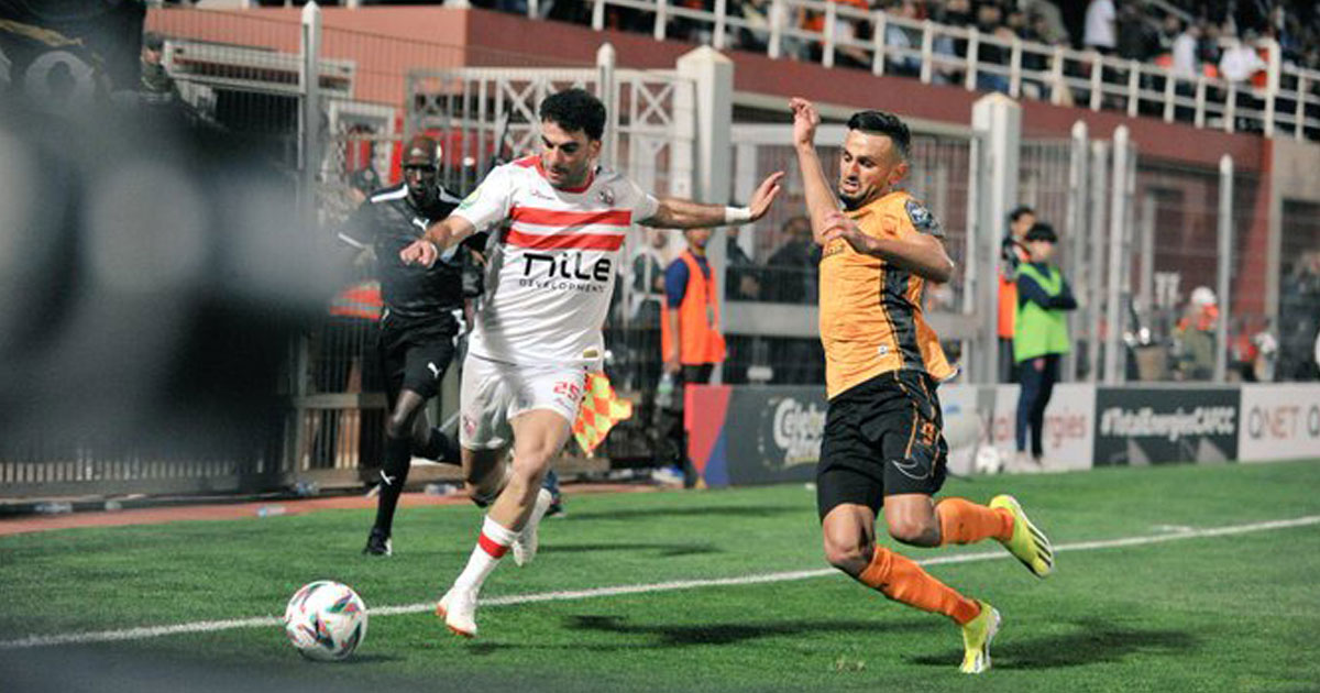 Africa-Football: Moroccan Berkane Club Beat Zamalek 2-1 in CAF Confederation Cup Final first leg