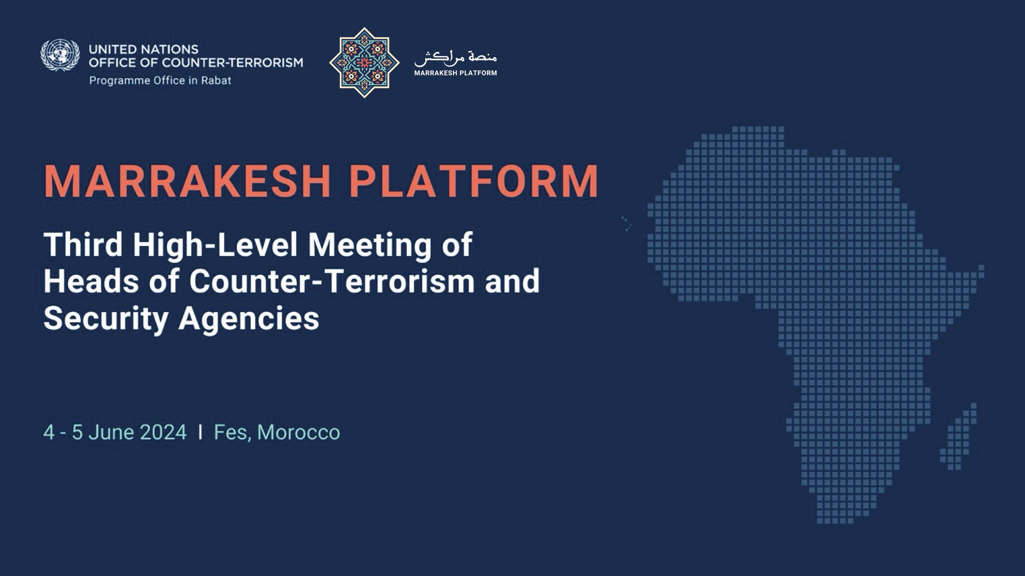 Fez hosts high-level African Counter-Terrorism Meeting