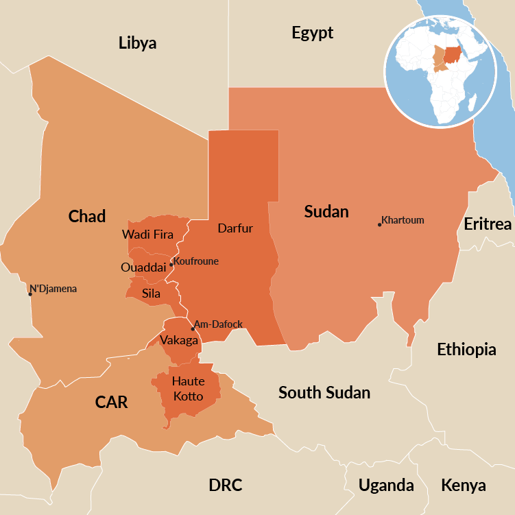Sudan conflict spillover complicates security landscapes in CAR and Chad