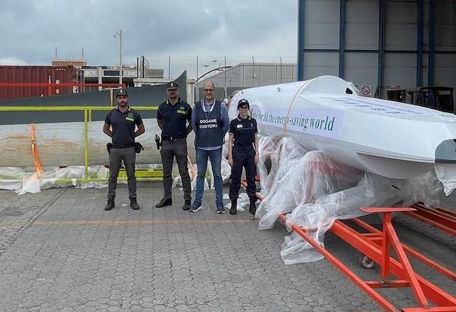 Libya-bound drones disguised as wind Turbines seized by Italy