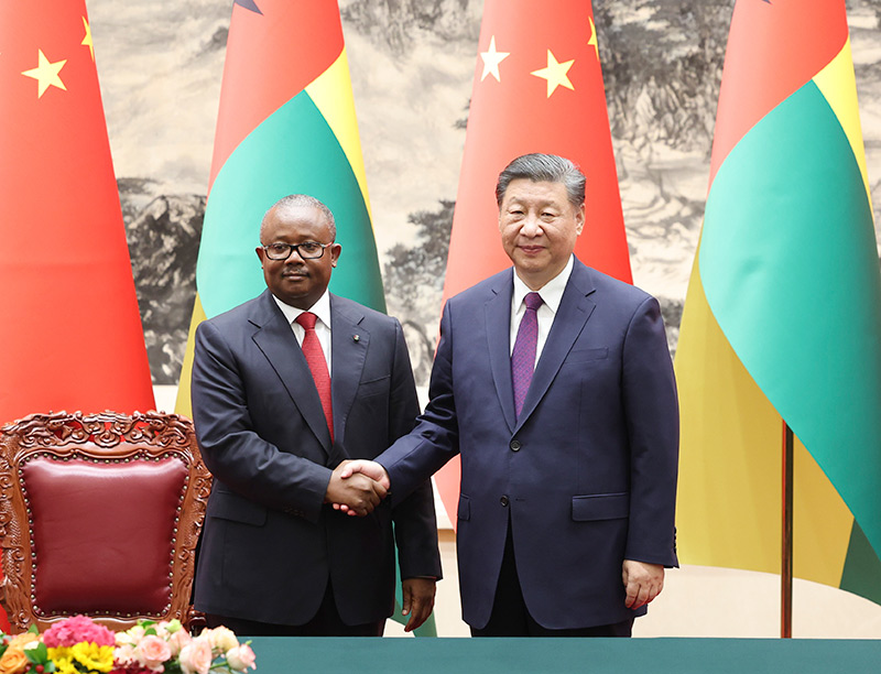 Guinea-Bissau, Chinese leaders hold talks, upgrade ties, as experts warn of dependency risk