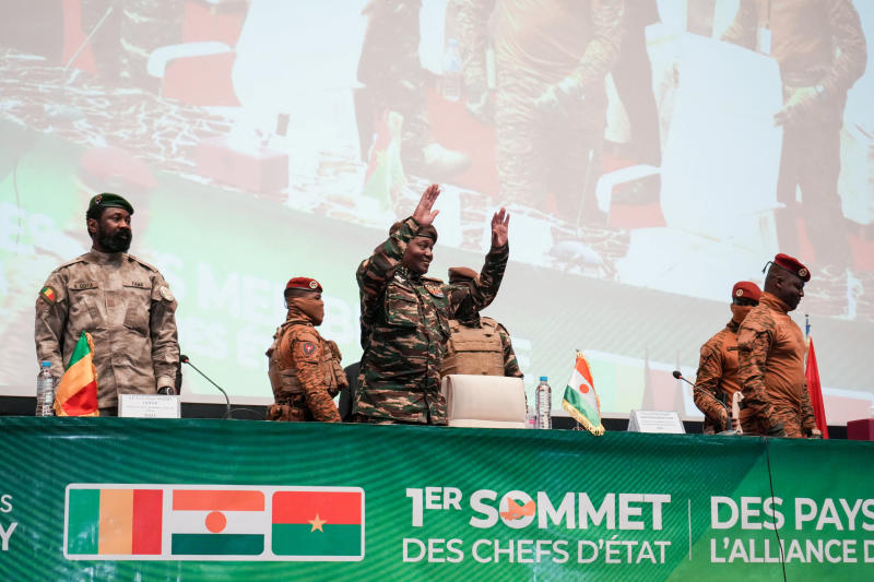 Military-ruled Sahel states create confederation, rule out return to ECOWAS